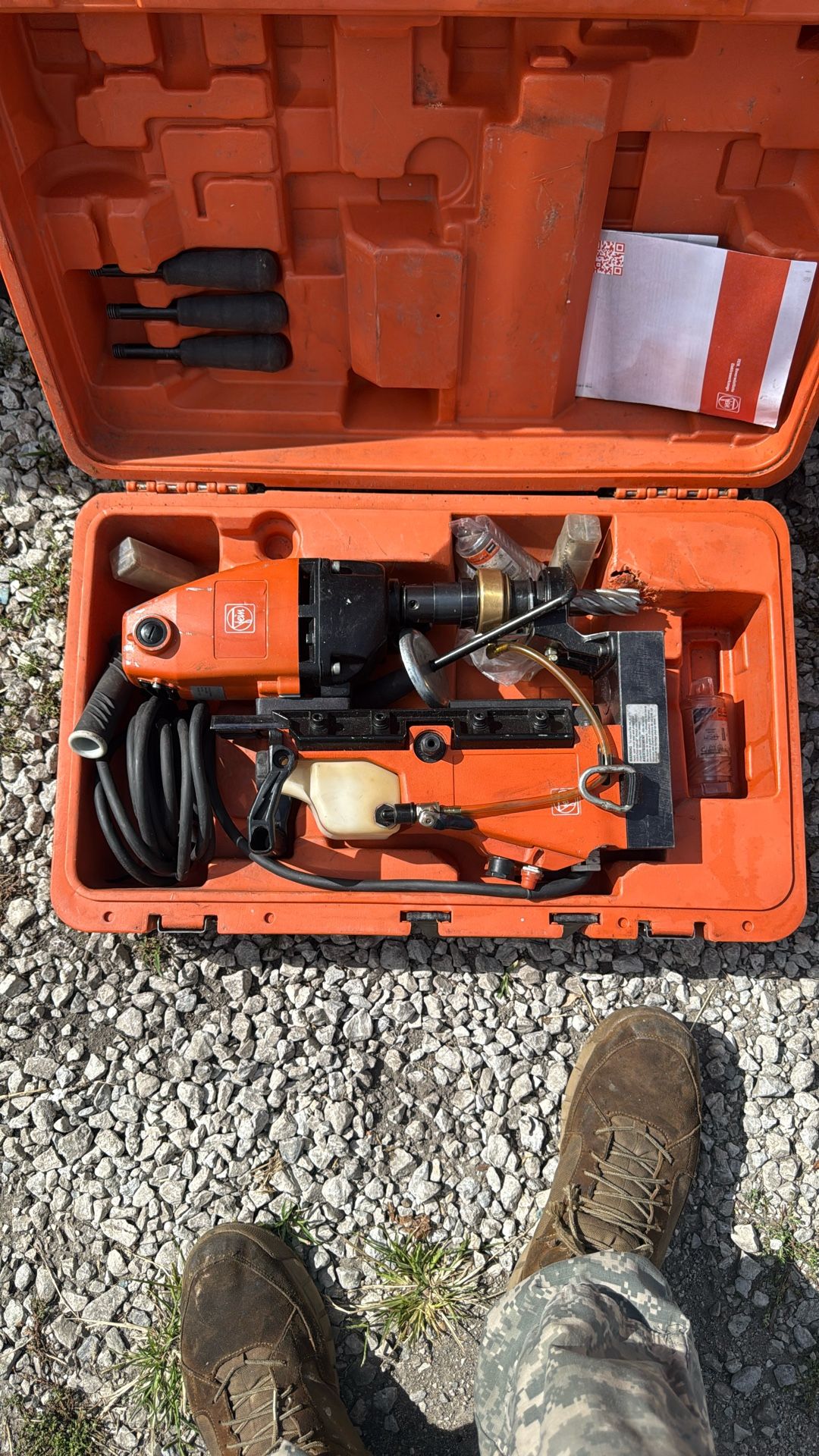 Use normal wear Fein magnetic drill Juakin conditions.