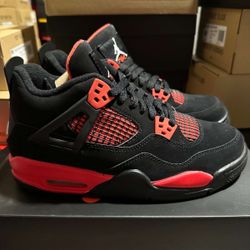 Jordan 4 Red Thunder 