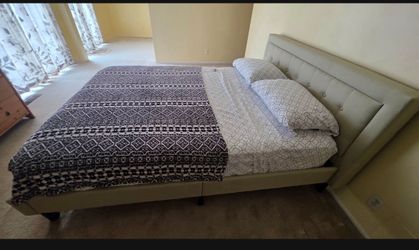 Queen bed (free)