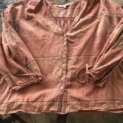 Madewell 3/4 Sleeve Top