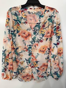 Size 3x women’s floral blouse