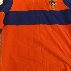 Mens Polo Ralph Lauren Rugby Shirt Size L