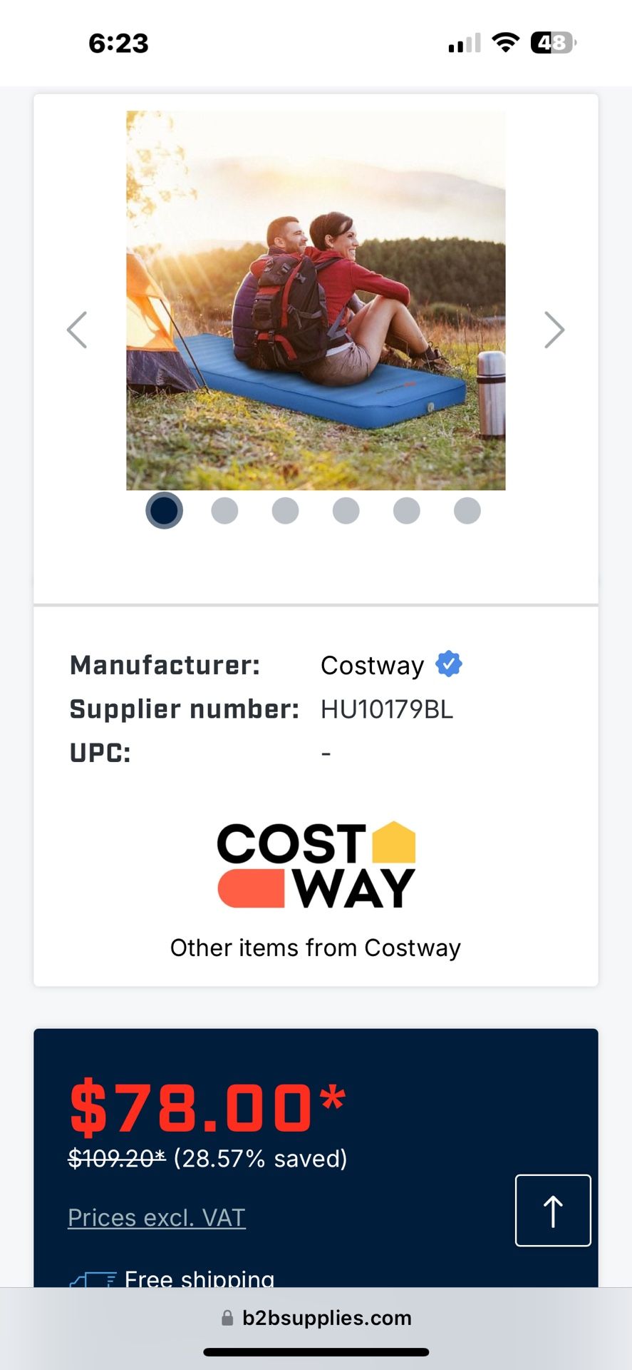 Air Mattress 50 Camp Self Inflation