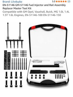 Fuel Injector And Rail Assembly Replacer Master Tool Kit