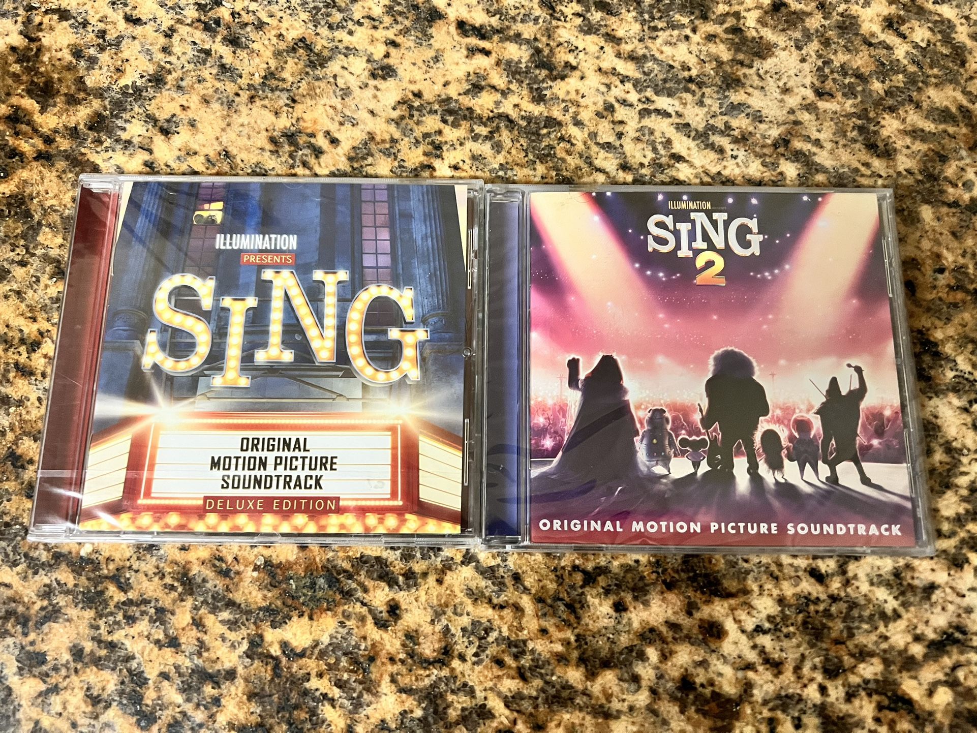 Sing & Sing 2 Soundtracks unopened CDs