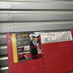 new 2 packages of exercise mat 8 square in total 	