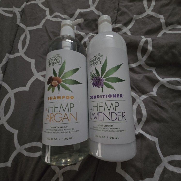 Natural Therapy Hemp Shampoo And Conditioner