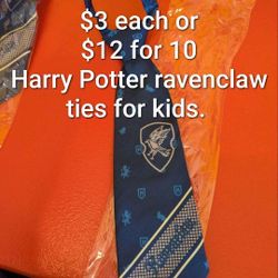 Harry Potter Ravenclaw Ties For Kids