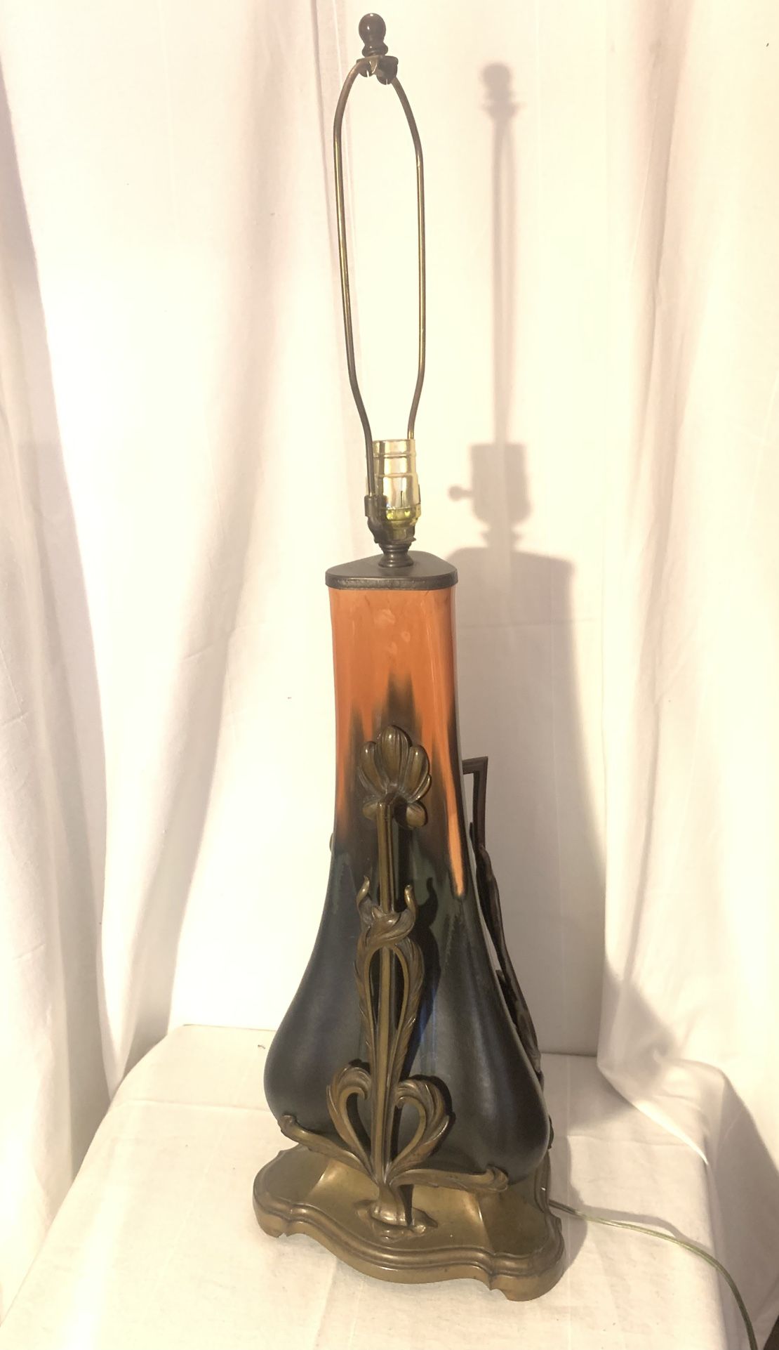 Vintage Art Deco Brass Lamp $250 OBO!