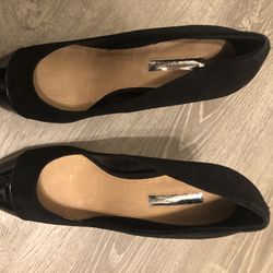 Black Heels Size 9 3 Inches
