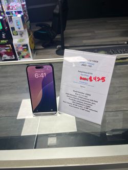 iPhone 15 128Gb At&T Black J0625-1102