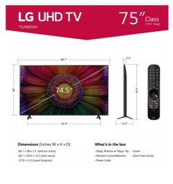 75” LG (75UR8000AUA)