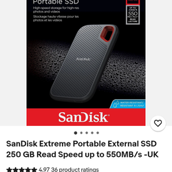 Sandisk 250gb ssd