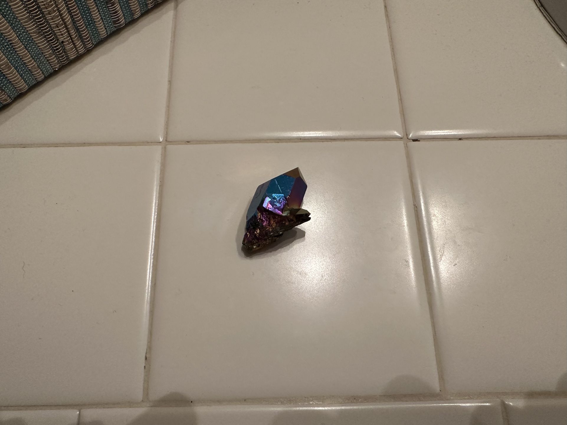 Multicolored Coated Crystal