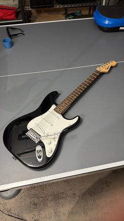 Squier Stratocaster Electric Guitar Black