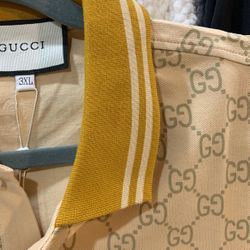 Beige XL Men’s Stretch Shirt