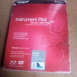 Instrument Pilot Virtual Test Prep FAA Knowledge Exam DVD Prepware 2014 - Complete Disc Set, Perfect & Never Used