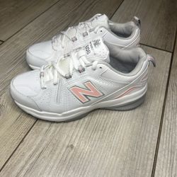 New Balance 608 White And Pink