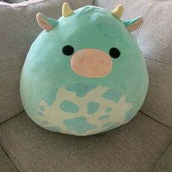 Blue cow Squishmallow