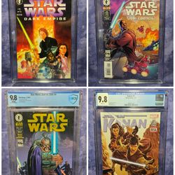 Star Wars Graded Comic Books • CGC / CBCS • Dark Horse & Marvel Comics 