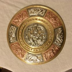 Ganesha - 10” Hindu wall plaque