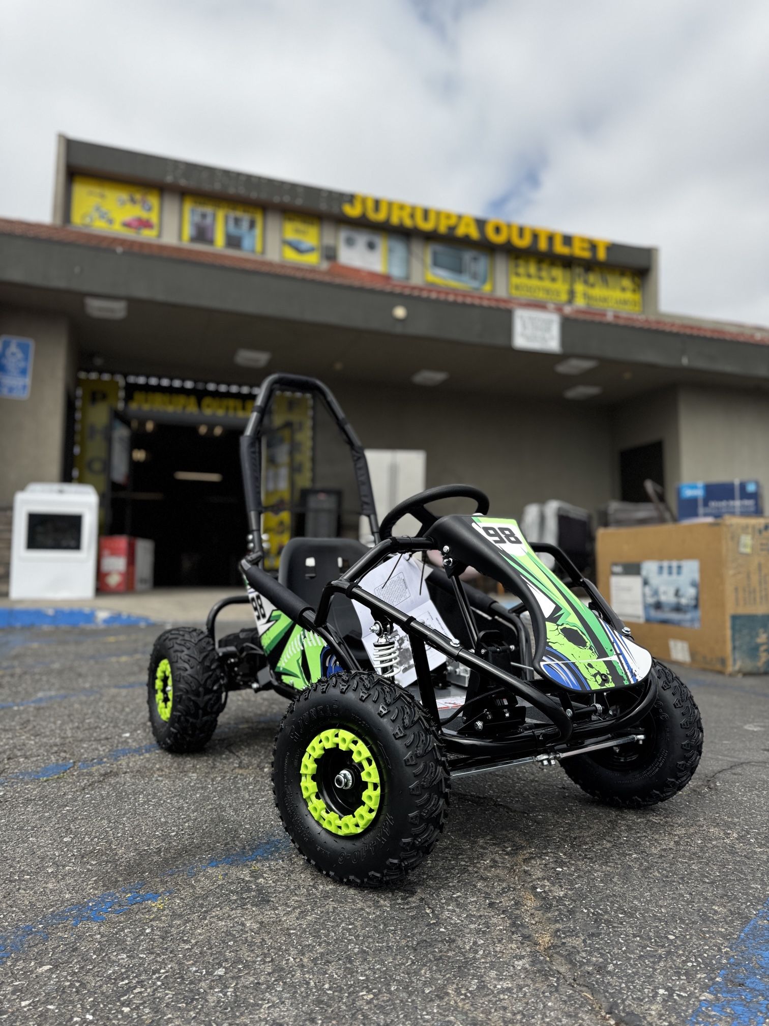 GoKart 100cc Electric (Take It Home In Payments/ llévatelo a casa en pagos)