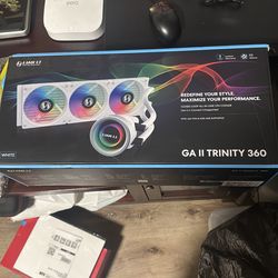 Lian Li GA II Trinity SL-INF 360MM - AIO Liquid Cooler -Pre-Installed ARGB Daisy-chainable Radiator Fans or UNI Fan SL-INF Fans - for Inte