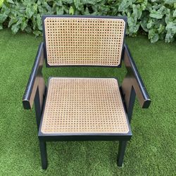 Teak & Cane Chair (#2)