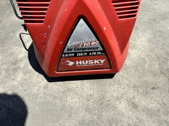 Husky portable compressor