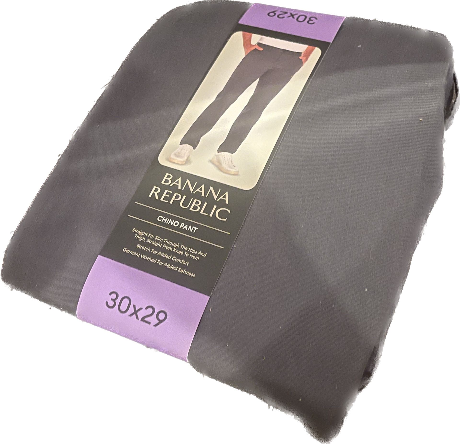 Banana Republic Gray Chino Pants, 30x29, New