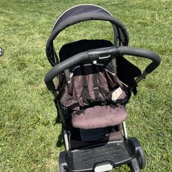 2 n1 sit  and  stand double stroller 