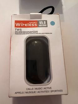 Bluetooth 5.0 Sport Wireless Earbuds (New)