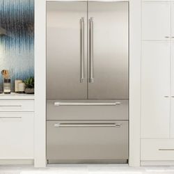 New Thermador Built In Refrigerator 42-inch Refrigerator Stainless Steel Panels 