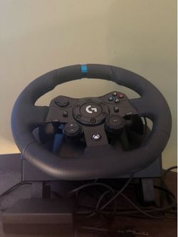 Logitech - G923 Racing Wheel and Pedals for PS5, PS4 and Windows - Black