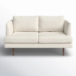 Modern 56-Inch Loveseat – Spill-Resistant & Stylish!