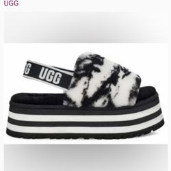 UGG Women's Disco Marble Slide Slipper