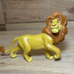Disney Applause Lion King Adult Simba Plastic Figure 3"  Caketopper #scrappy