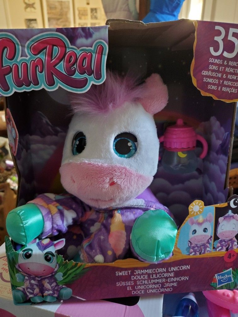 Brand New Jammicorn Unicorn furReal Plush Lightup Toy