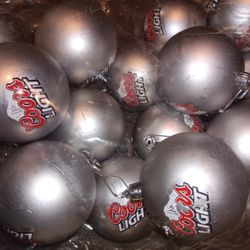 Coors Light Ornaments 