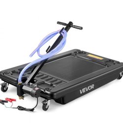 VEVOR Low Profile Oil Drain Pan, 17 Gallon Oil Drain Pan with Pump