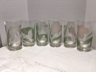1960s Federal Glass Drinking Glasses