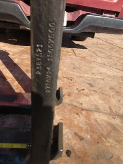 Forklift Forks 3 Feet 6 Inches Long  4 Inches Wide