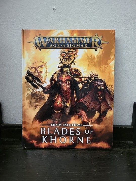 Pre Owned Warhammer Age of Sigmar Blades of Khorne Battletom 2019/ 2nd Edition