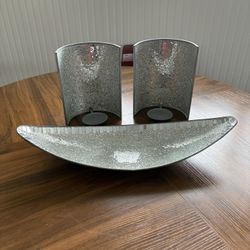 Wall Candle Holders & Decorative Tray 