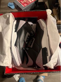 Jordan 3 black cement