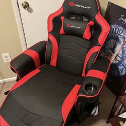 Costway Gaming Chair Massage And Recliner