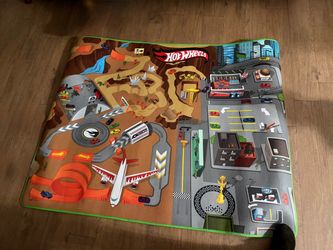 Hot wheels mat