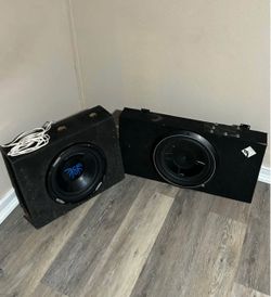 2 12 inch subwoofer box ported for single or extended cab trucks