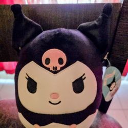 New Squishmallow Sanrio Kuromi 8inch 