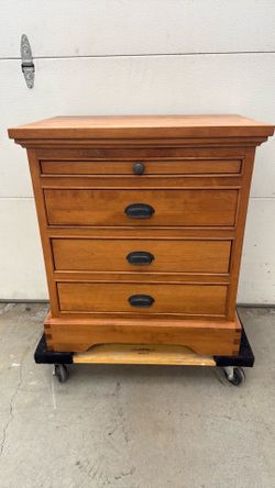 Pine nightstand